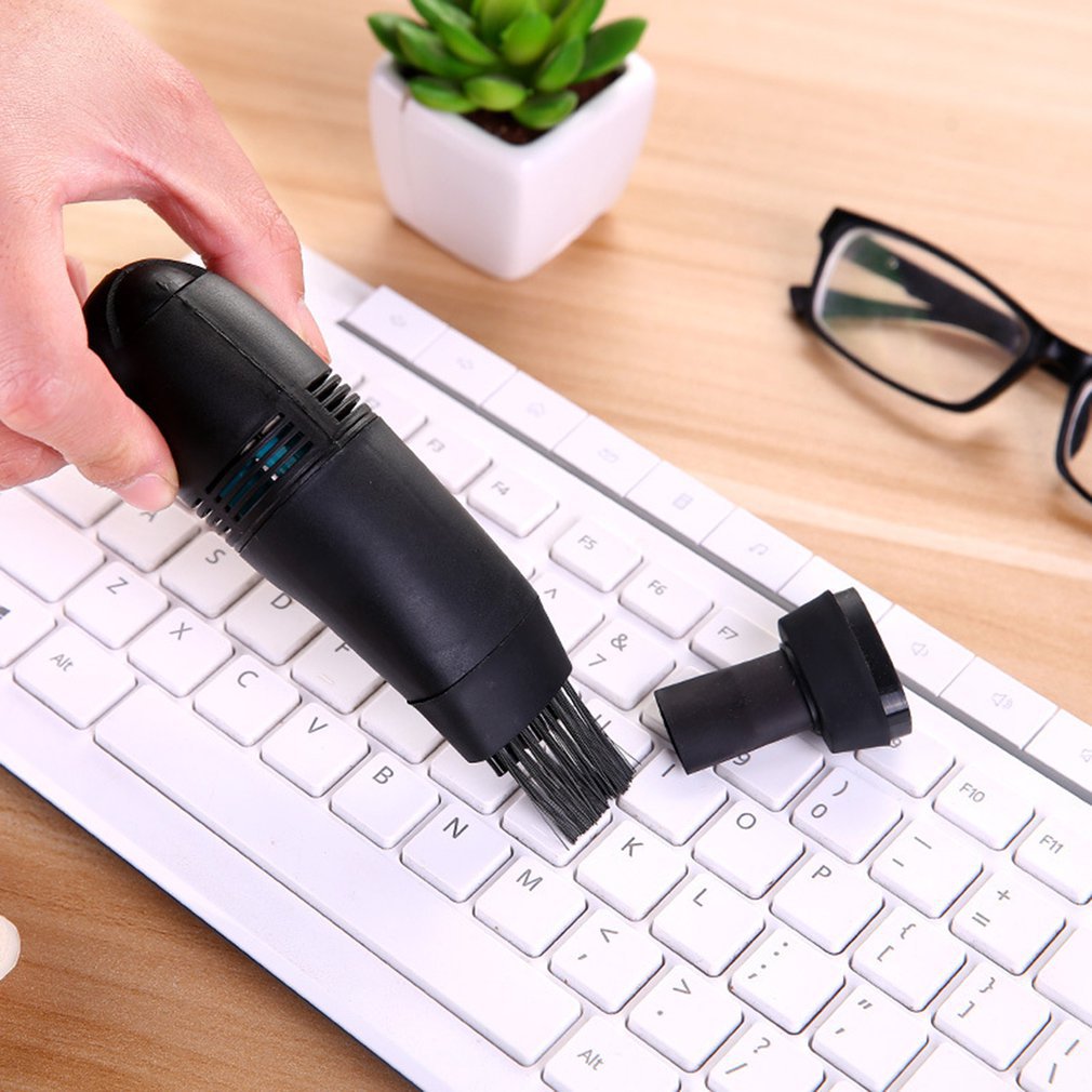 Mini Portable Vaccum Cleaner Keyboard Cleaner Mini USB Dust Blower Kit with Brush
