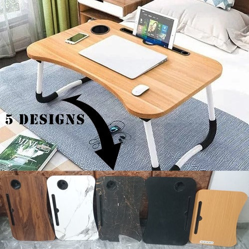 Wooden Laptop Table Multifunctional - 5 Designs