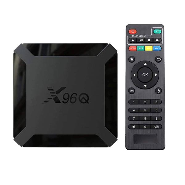 Smart Box X96q Mini Quad Core 2g+16g 4k 60fps Android 10v