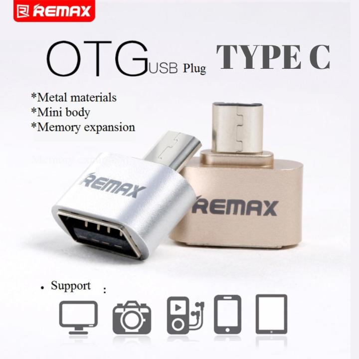 Type C OTG (REMAX) USB 3.1/3.0/2.0 Connector For Connects Your Smartphone With a USB, Keyboard, Mouse etc