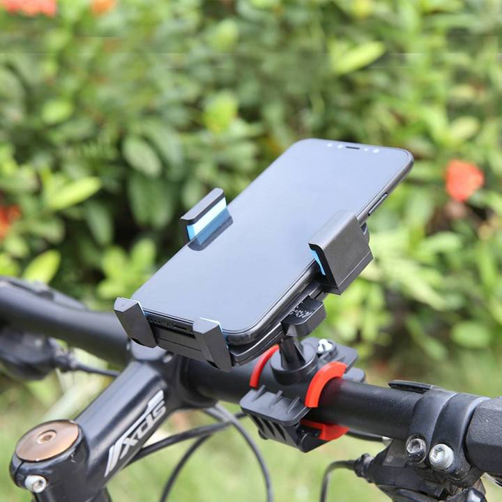 Mobile Phone Holder Stand Mount Bicycle Motorcycle Universal 360 Rotation Bike Phone Support