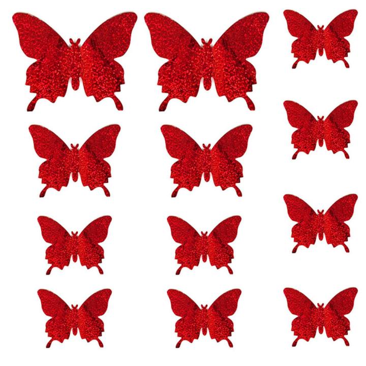 Butterfly Sticker  3D Wonderful Butterfly Wall Art Sticker