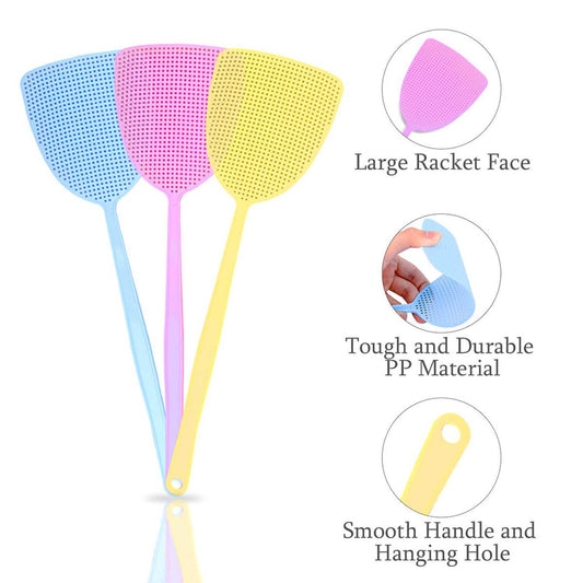 Fly Swatter Summer Fly Racket Insect Killer Mosquito Swatter