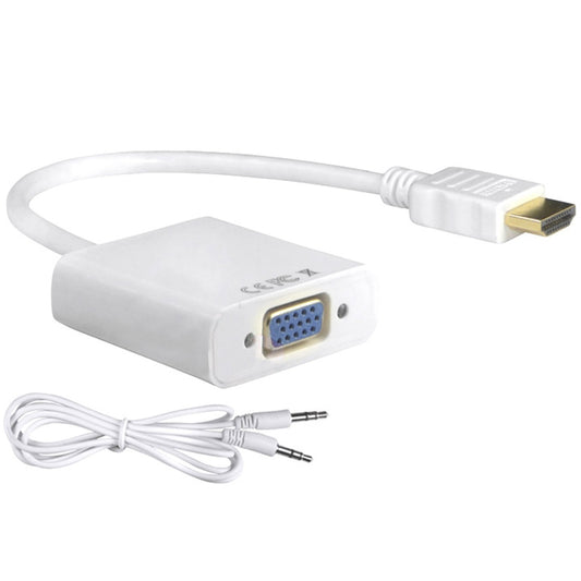 Hdmi to vga converter with sound.