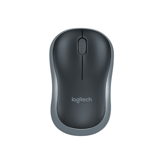 Logitech M185 Wireless Mouse (Swift Grey) with USB Mini Receiver, Compatible with PC, Mac, Laptop