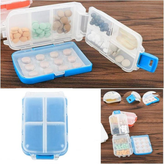 Purpose Storage Box Transparent Plastic Medicine/Pills Storage Box/Organizer