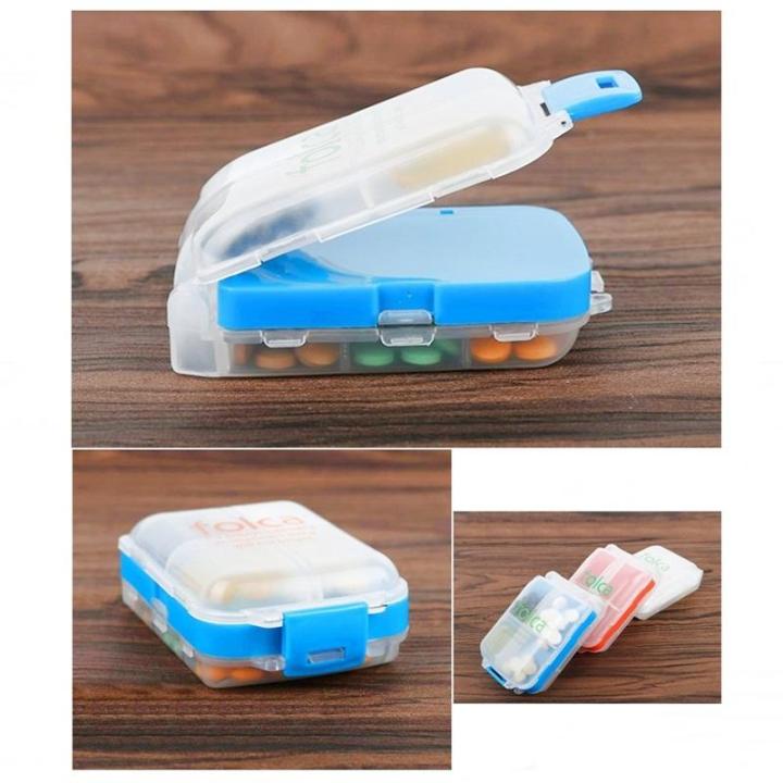 Purpose Storage Box Transparent Plastic Medicine/Pills Storage Box/Organizer