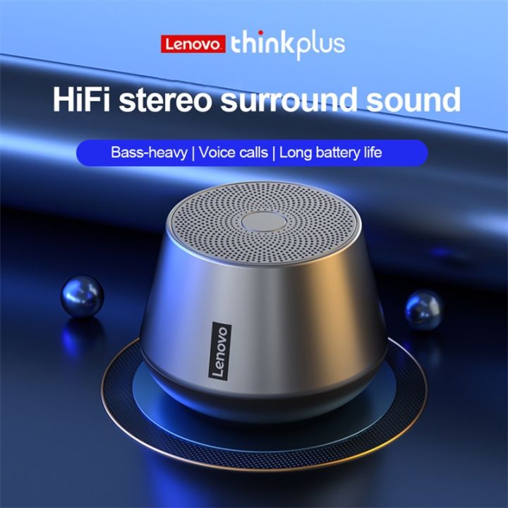 K3 Pro Original Lenovo K3 Pro Portable HiFi Wireless Bluetooth Speaker 1200mAh Long Standby Outdoor Loudspeaker Music Surround Bass Box