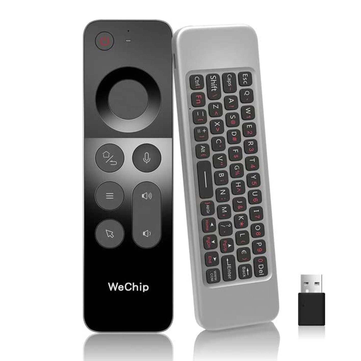 WECHIP W3 AIR MOUSE REMOTE 2.4GHZ MOTION SENSING 4 IN 1 WIRELESS KEYBOARD REMOTE FOR SMART TV